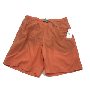 OLD NAVY SOLID-COLOR SWIM TRUNKS FOR MEN -- 8-INCH INSEAM Size Medium